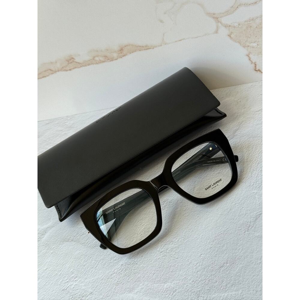 NEW Saint Laurent SL M143 Optical Frames in Black - Picture 3 of 9
